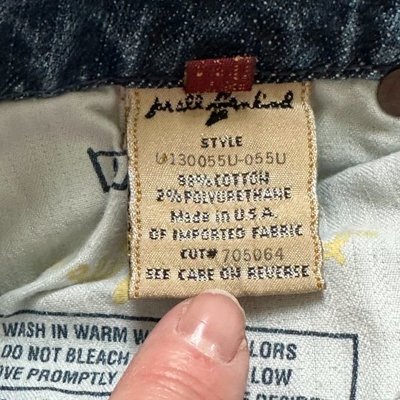 7 for All Mankind Low Rise Vintage Flare Crop Jeans Size 25 - Picture 8 of 14